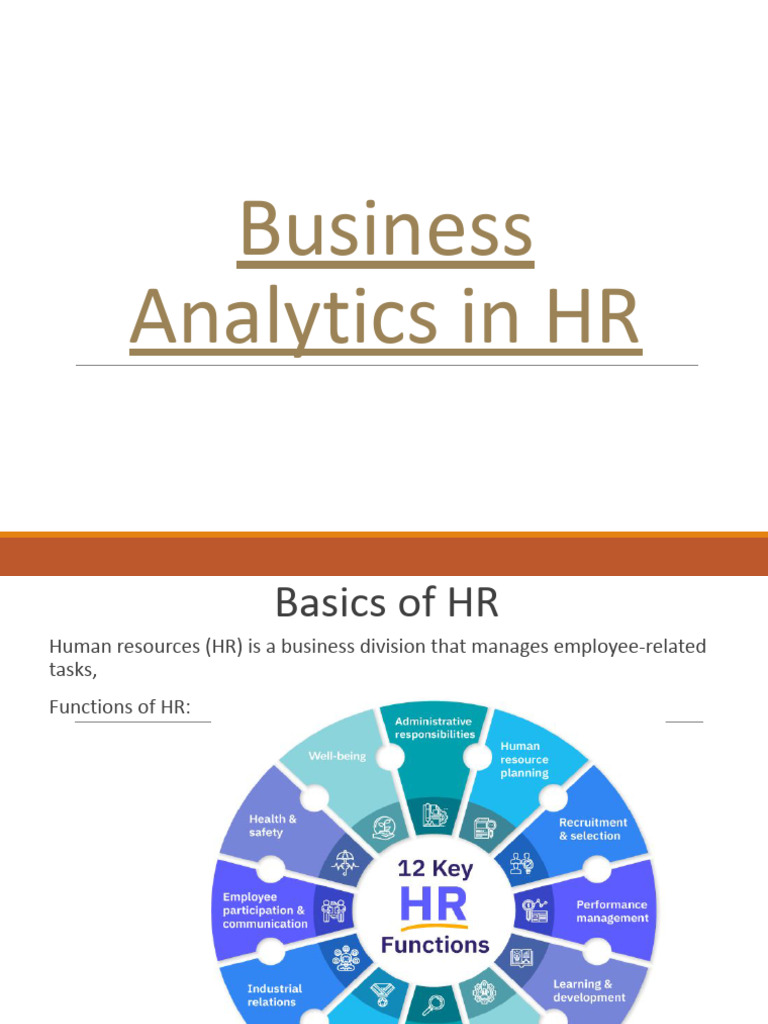 Unit 4 HR - Analytics | PDF | Analytics | Talent Management