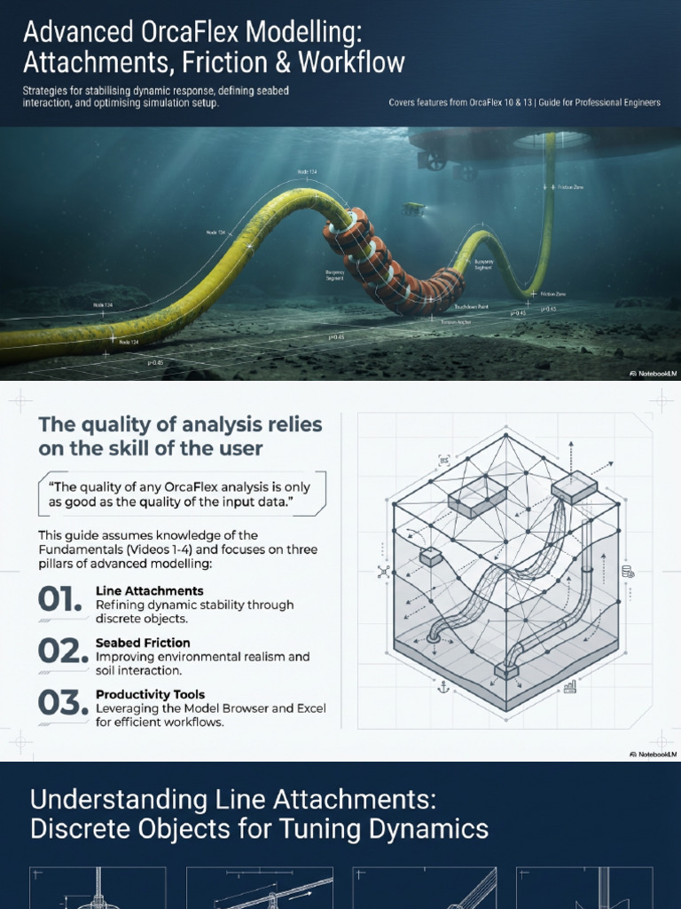 OrcaFlex Dynamics Friction Workflow | PDF
