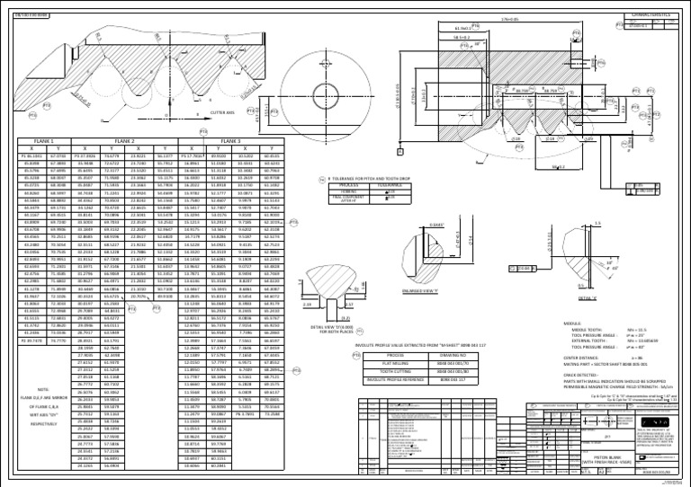 8048043_Rack (2) drg | PDF | Engineering Tolerance | Mechanical Engineering