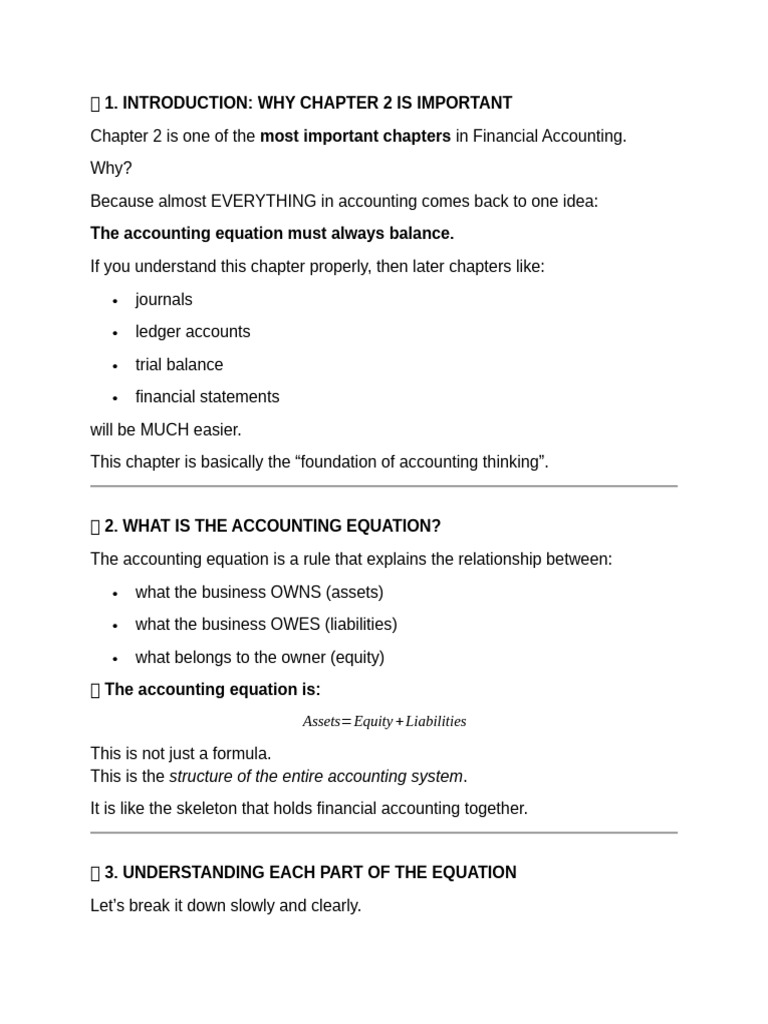 Chapter 2 Accounting Annelie Kraalshoek | PDF | Equity (Finance ...