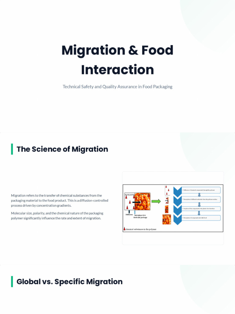 Chapter-3 Migration & Food Interaction Concerns | PDF