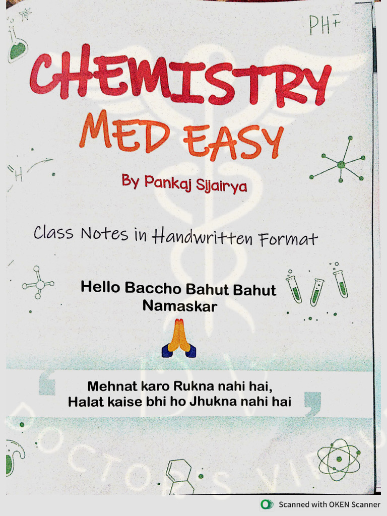 Chemistry Med Easy | PDF
