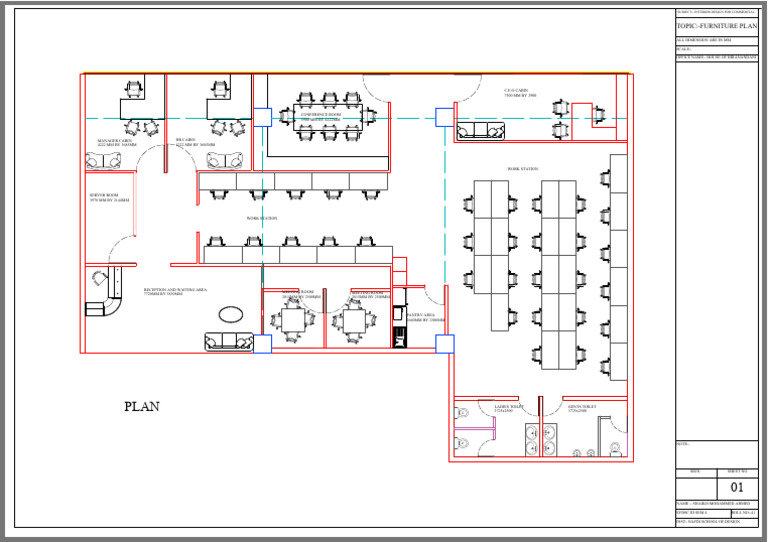 Office Plan Layout1 | PDF