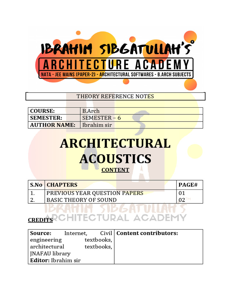 AA (2 Basic Theory of Sound)_51beb5f1-3d65-4602-b_240825_094054 | PDF ...