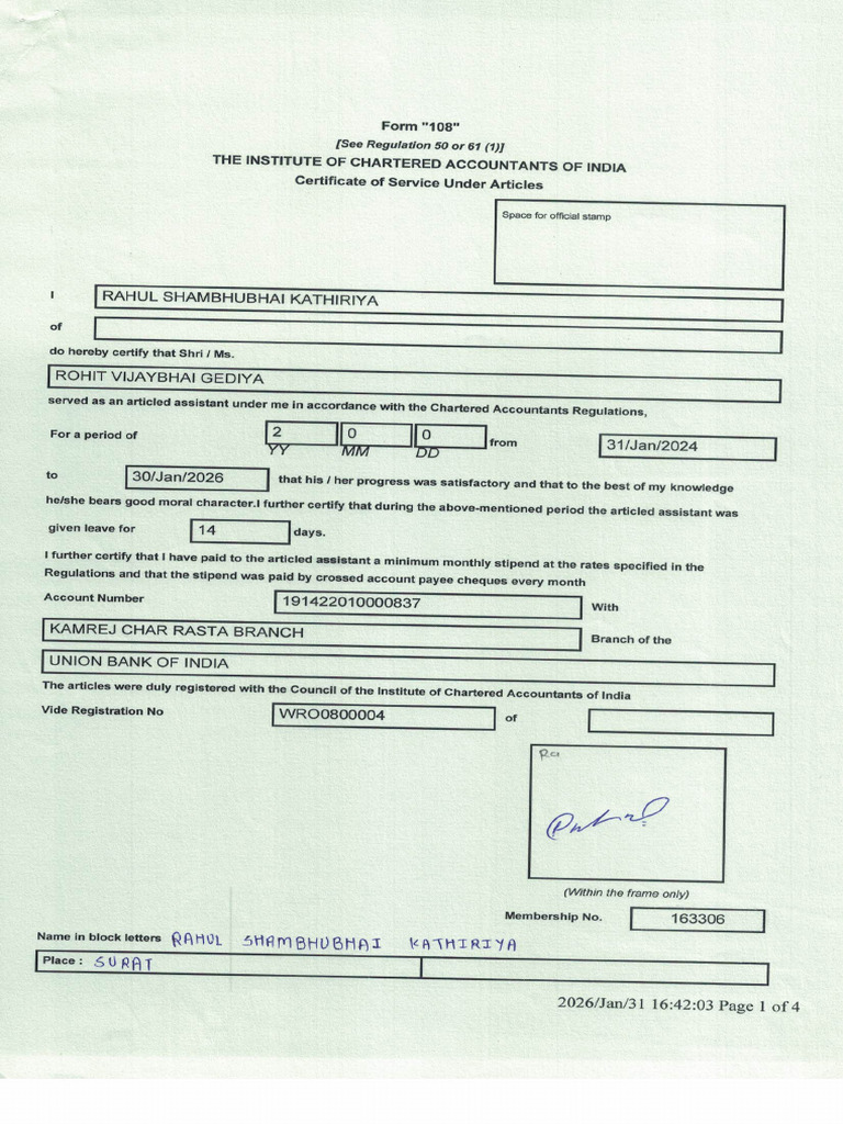 1. Form 108 - Final - Sign | PDF