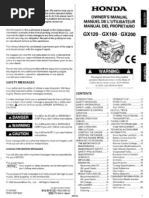 Honda Engine Manual