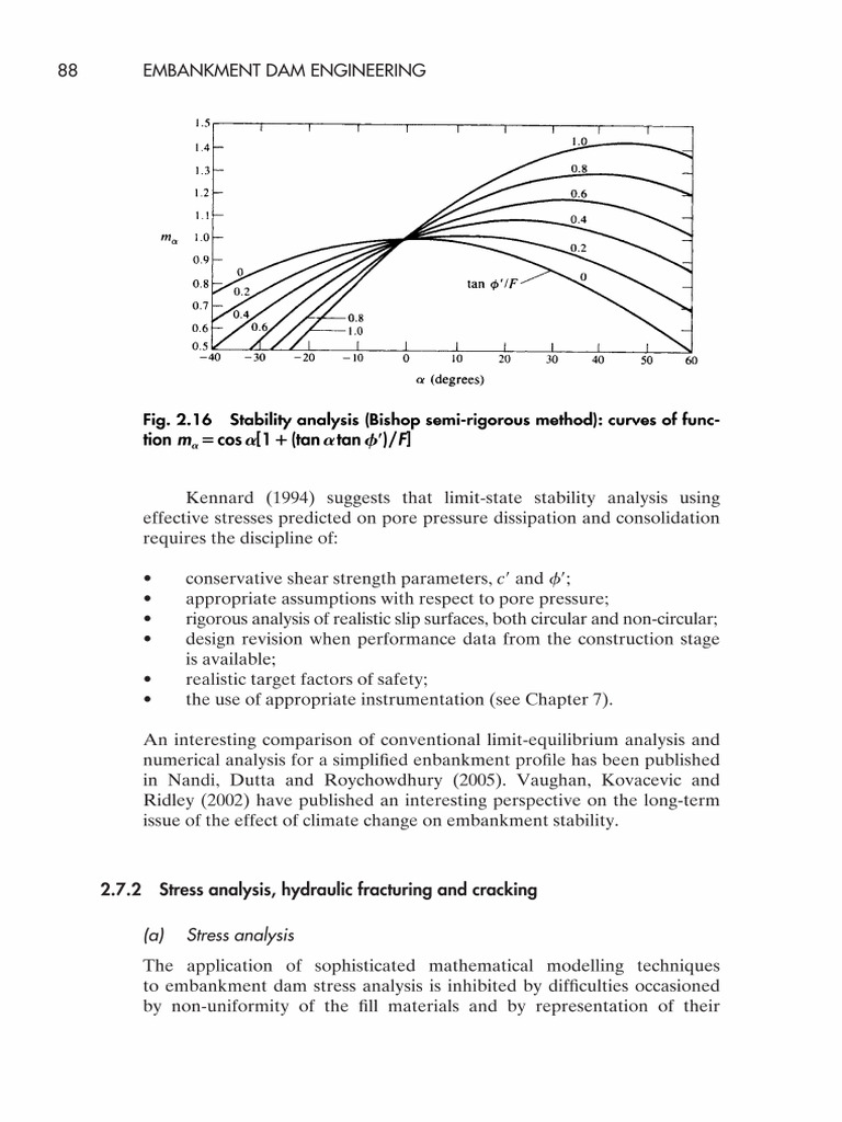 Dam Stress Analysis | PDF