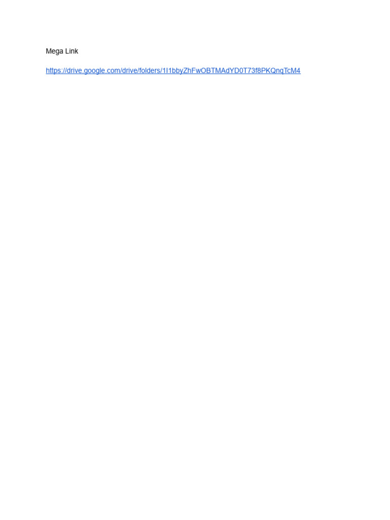 Mega Data Link Open | PDF