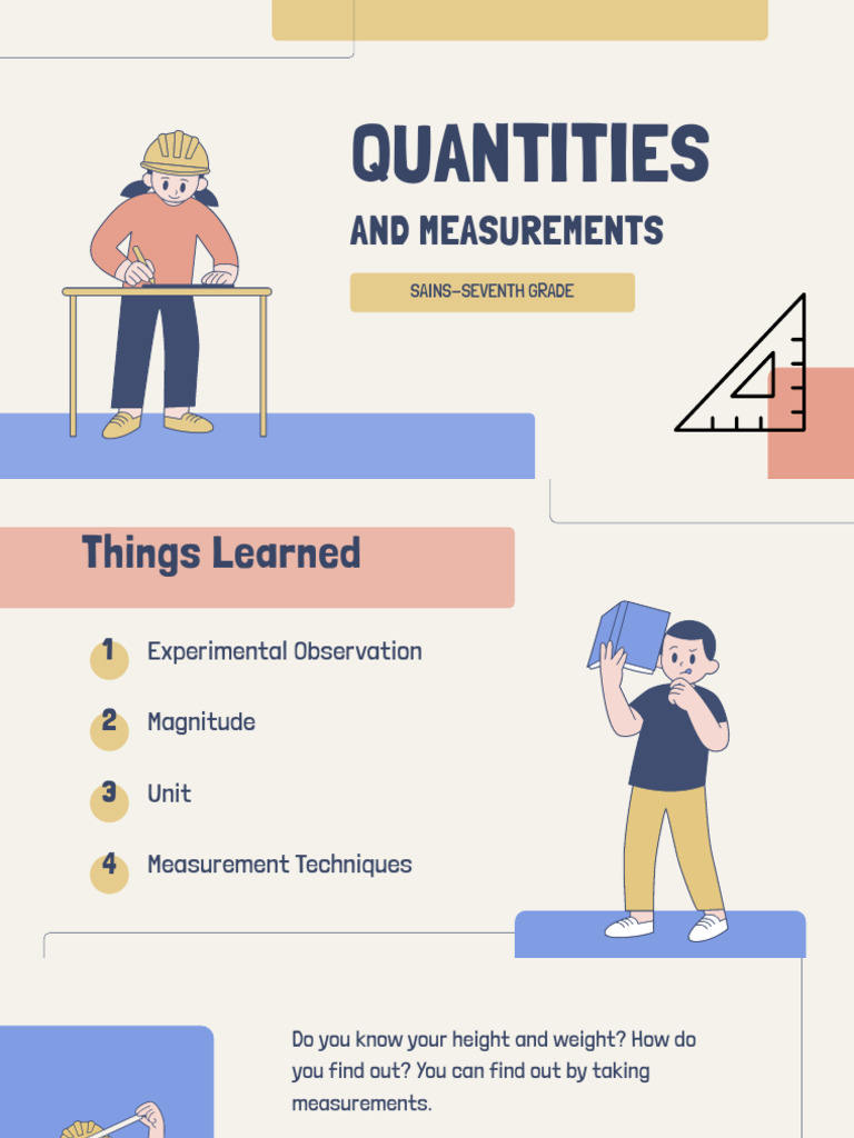 Pelajaran6-Quantities and Measurement | PDF | International System Of ...