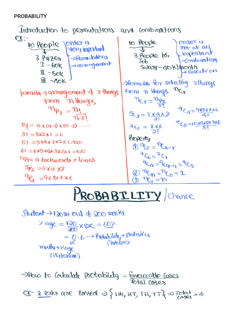 Probability Theory | PDF