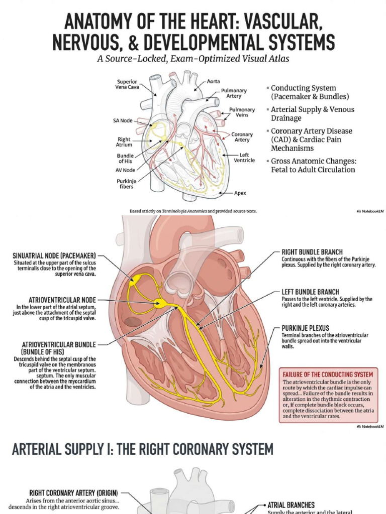 Heart Systems Anatomy Exam Atlas (1)-Compressed | PDF