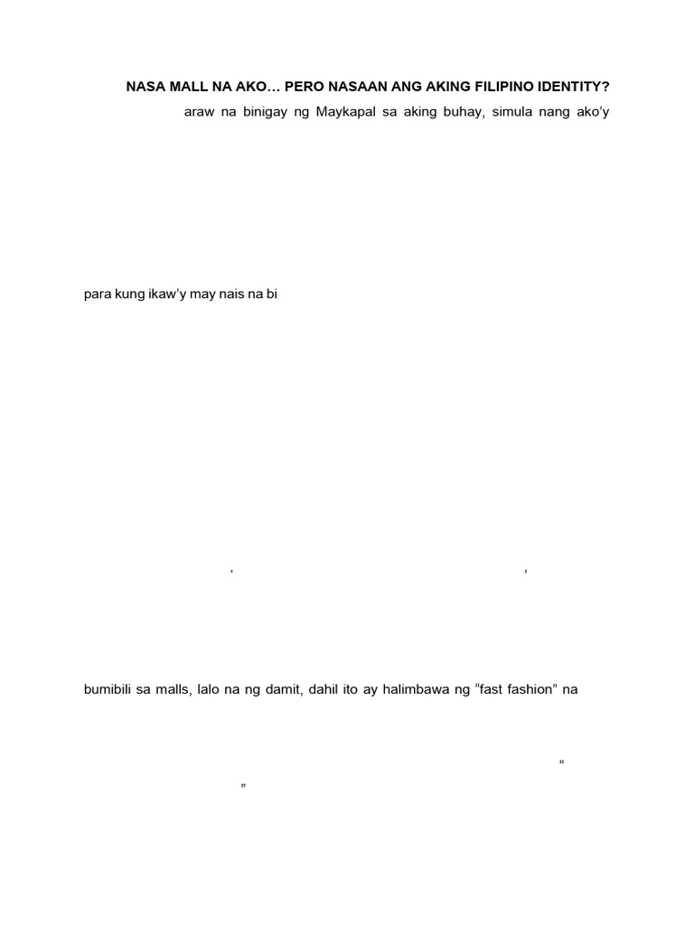 repleksyon papel 2 | PDF