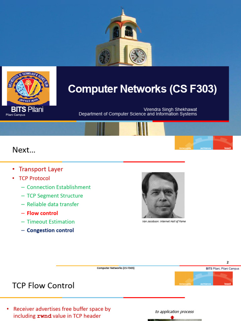 Lec 18 21 TCP Congestion Control | PDF | Transmission Control Protocol ...