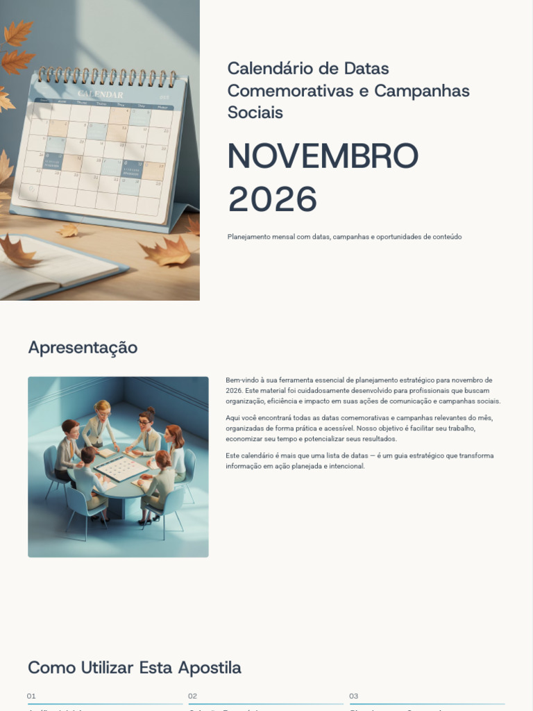 Calendario de Datas Comemorativas e Campanhas Sociais | PDF | Câncer ...