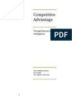 Competitive Advantage Through Business Intelligence.
