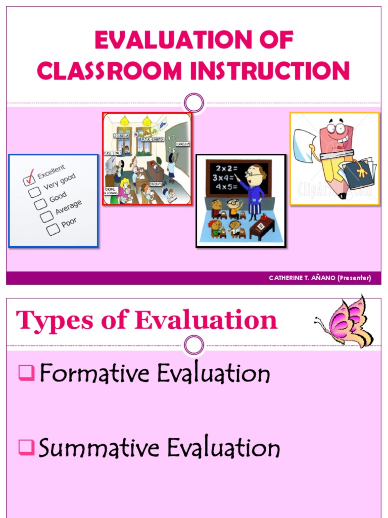 Evaluation of Classroom Instruction | PDF | Teachers | Competence ...