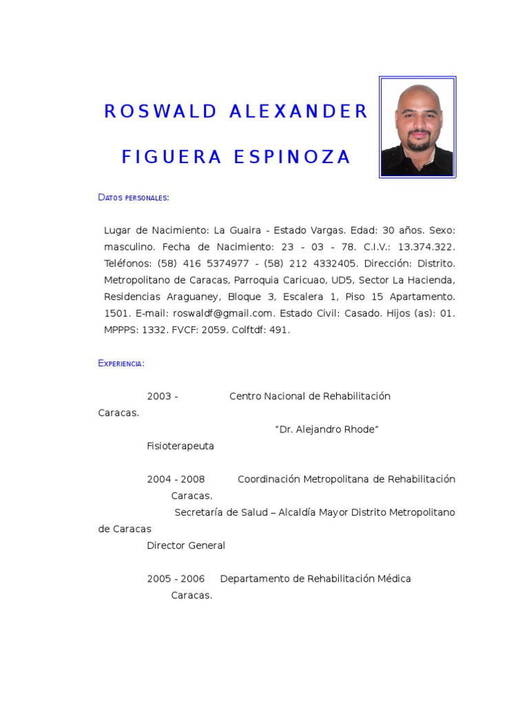 Curriculum vitae format in word picture