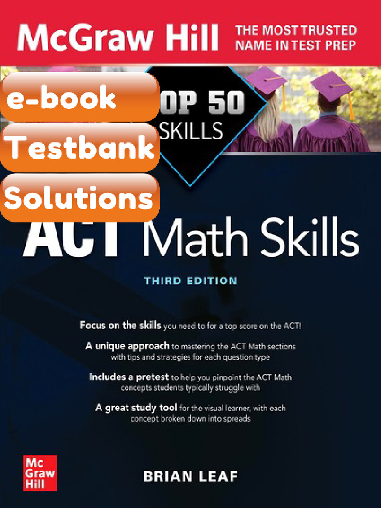 Top 50 SAT Math Skills Third Edition Brian Leaf eBook & Testbank | PDF ...