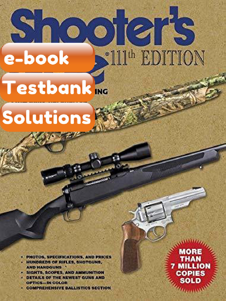 Ebook & Testbank Shooters Bible 111th Edition The Worlds Bestselling ...