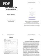 Download Psychology for Missionaries by Ren Groulx SN99870173 doc pdf