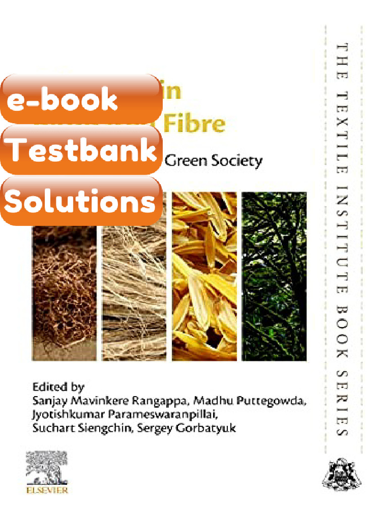 Advances in BioBased Fiber Moving Towards Green Society Sanjay ...