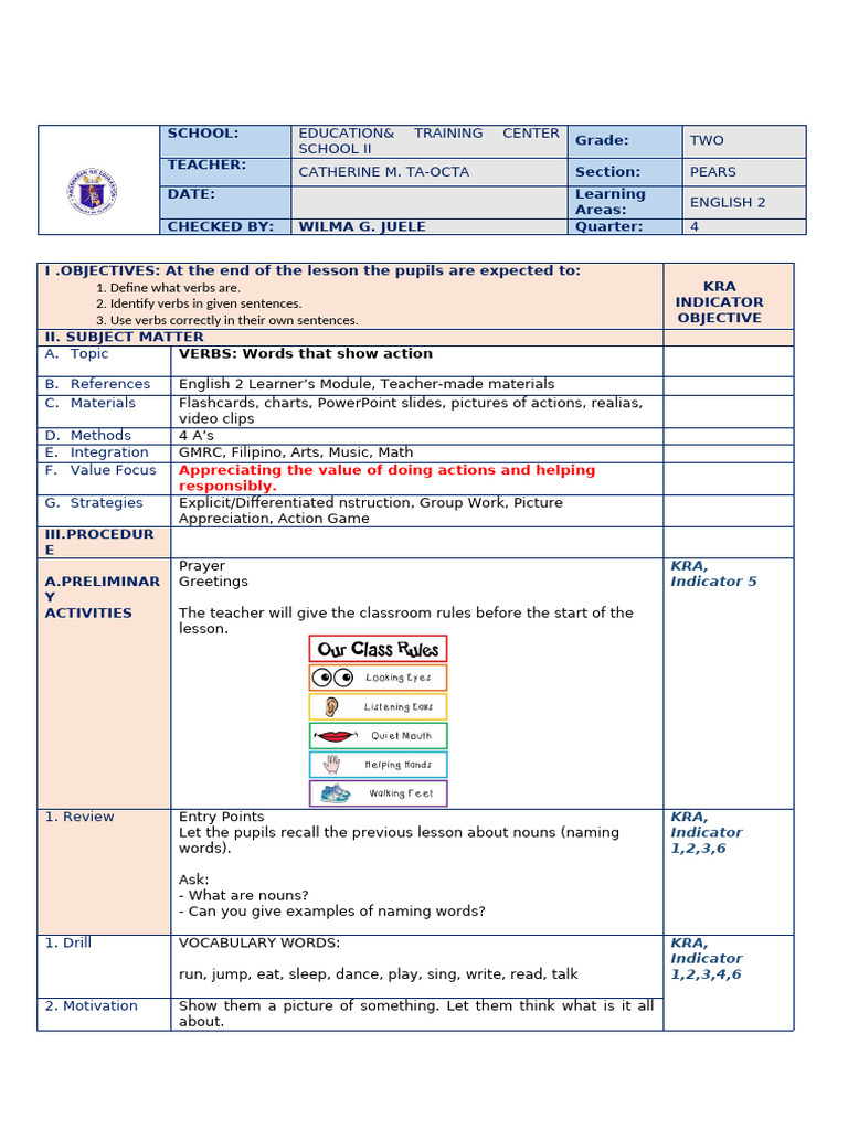 Cot Lp q2 g2 English | PDF | English Language | Human Communication