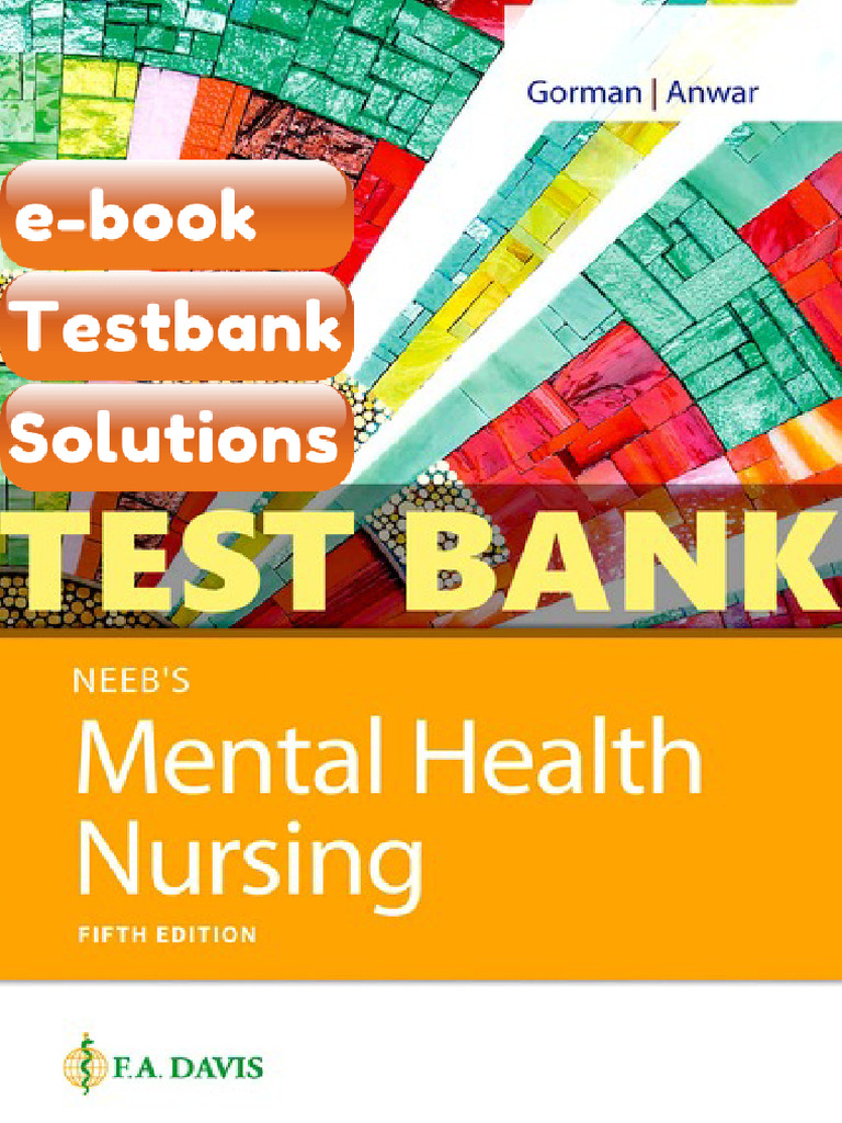 eBook & Testbank Neebs Mental Health Nursing 5 Ed Gorman | PDF ...