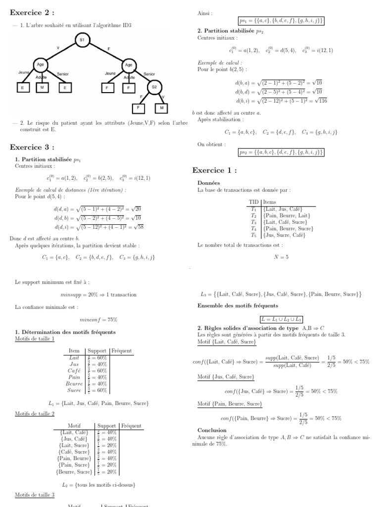 Atelier 3 Correction | PDF | Algorithmes