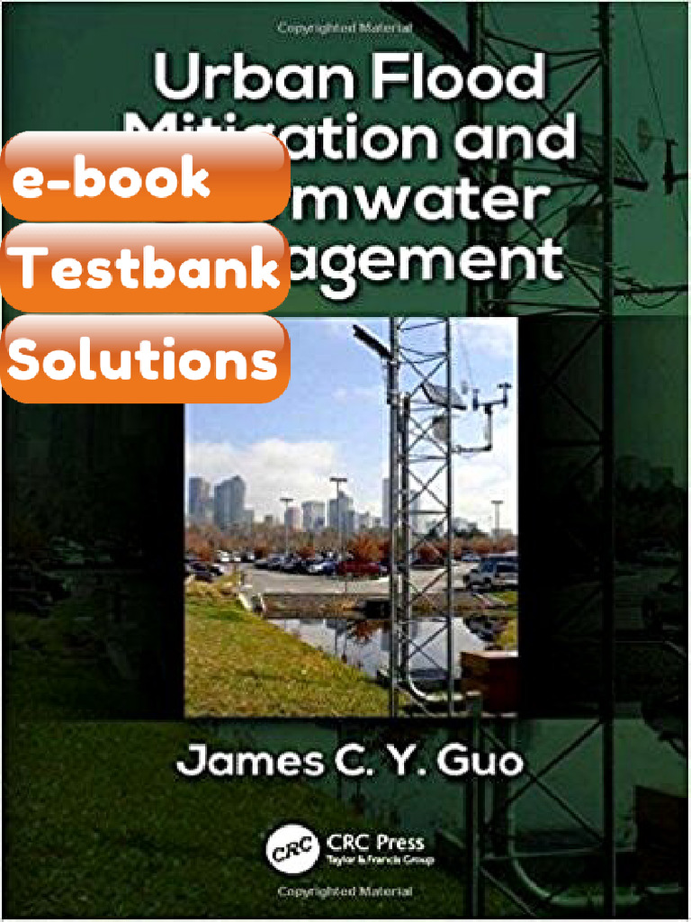 Urban Flood Mitigation and Stormwater Management 1st Guo Testbank ...