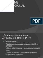 Exposicion de Factoring