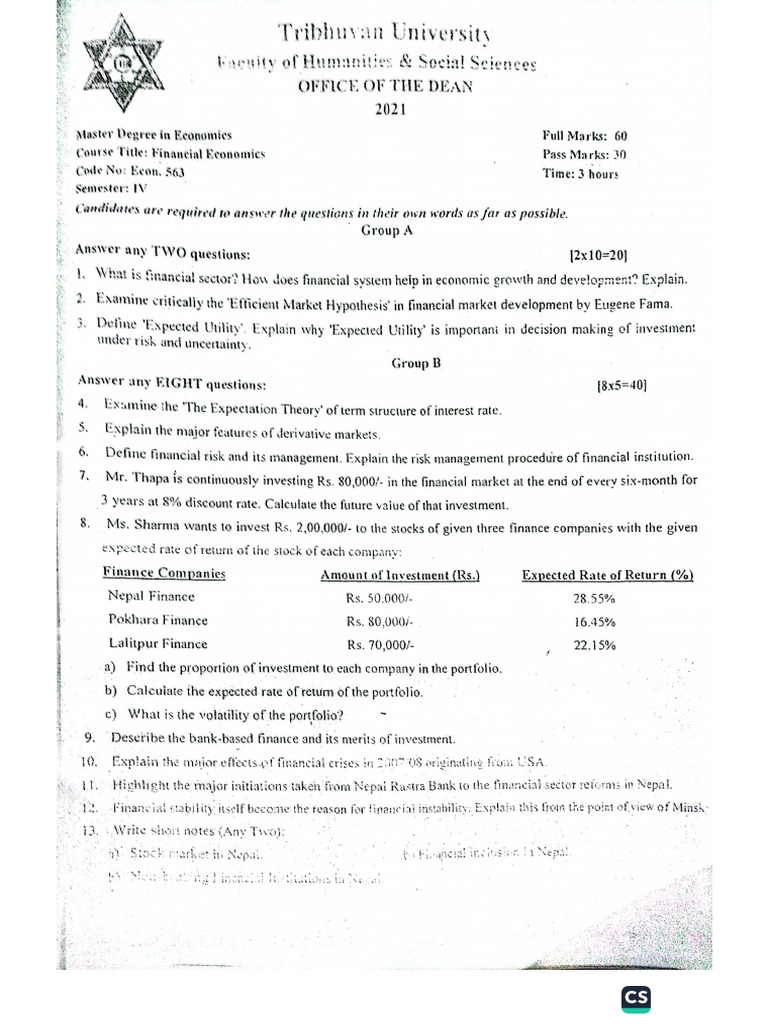 Question Collection | PDF