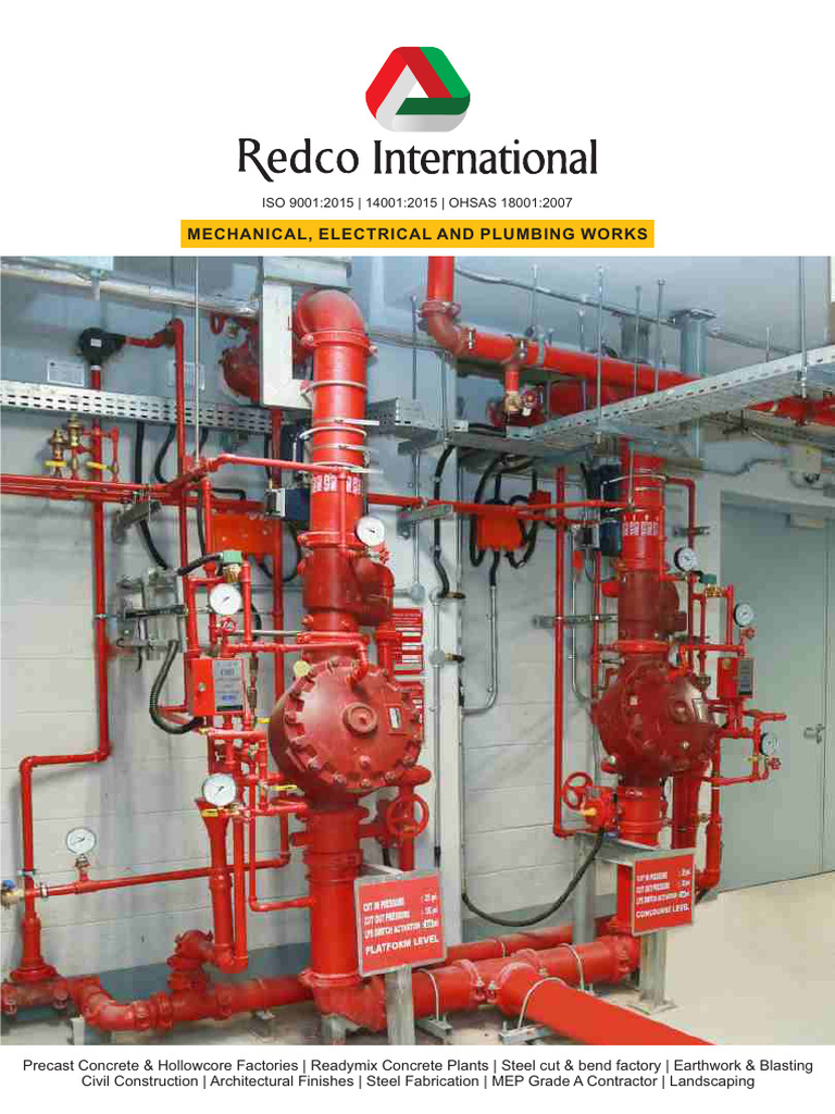 Redco MEP Profile | PDF | Secondary Sector Of The Economy