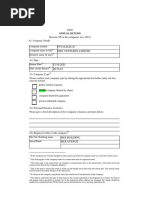 Form 45 Guide: Beneficial Interest Return | PDF
