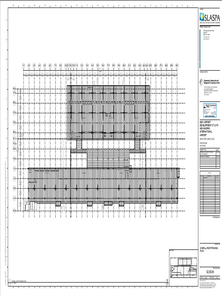 s2.00.04 - Overall Roof Framing Plan | PDF