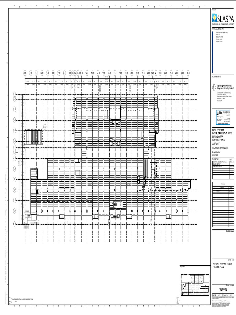 s2.00.02 - Overall Second Floor Framing Plan | PDF
