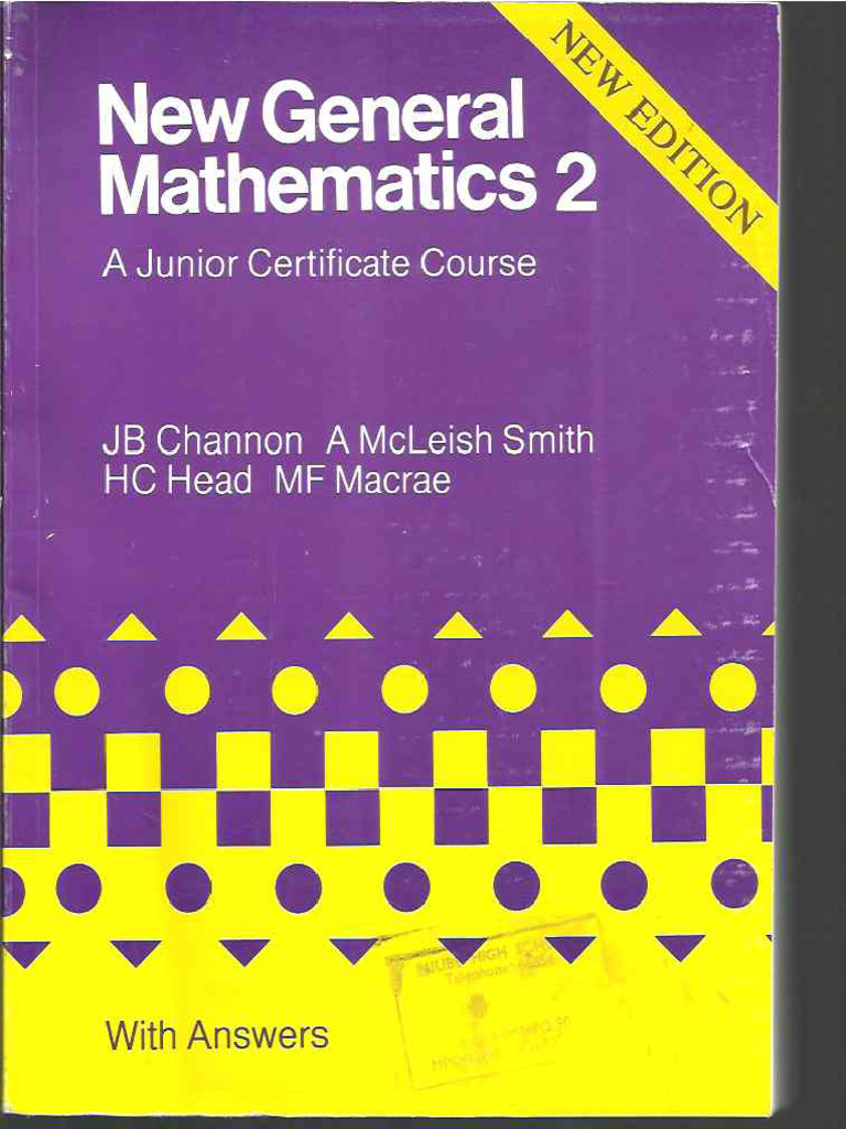 New Generation Mathematics 2 1 | PDF