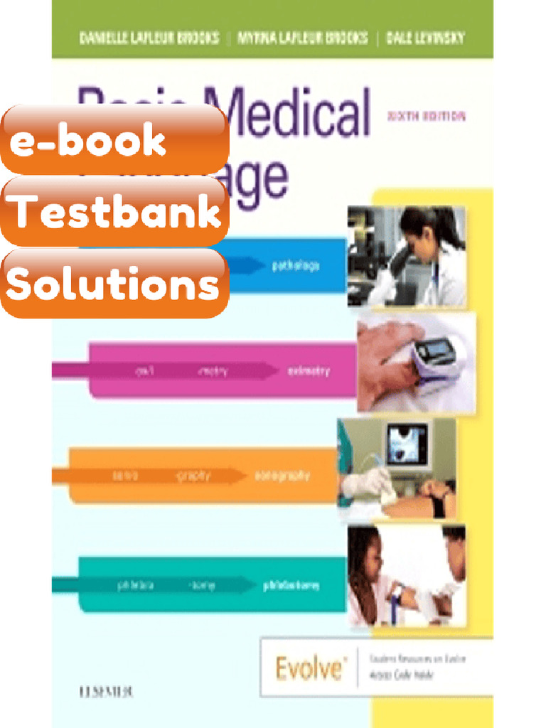 Testbank - Basic Medical Language With Flash Cards 6th Edition Brooks ...