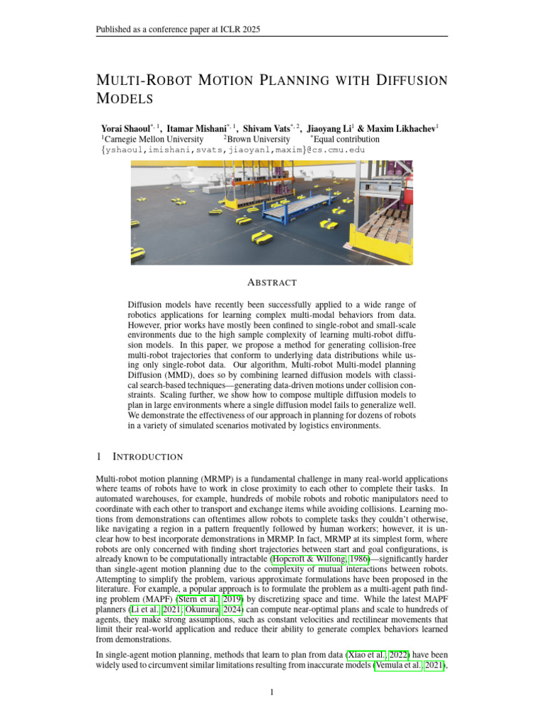 8083 Multi Robot Motion Planni | PDF | Applied Mathematics