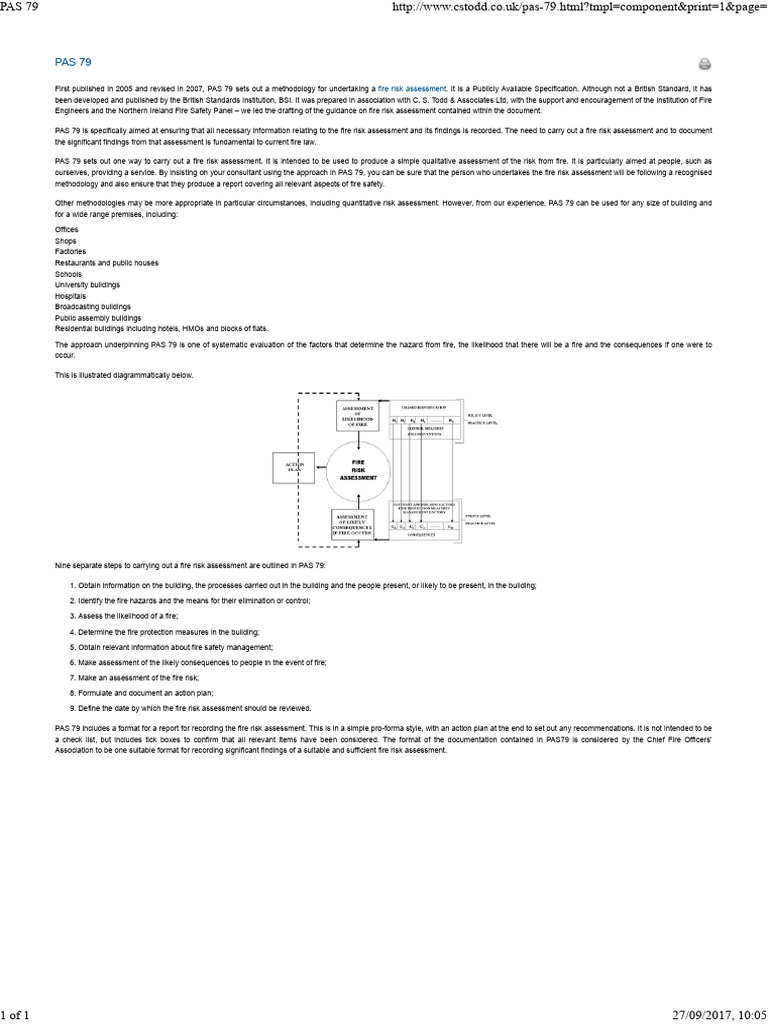 Pas79 GUIDANCE | PDF | Risk Assessment | Risk