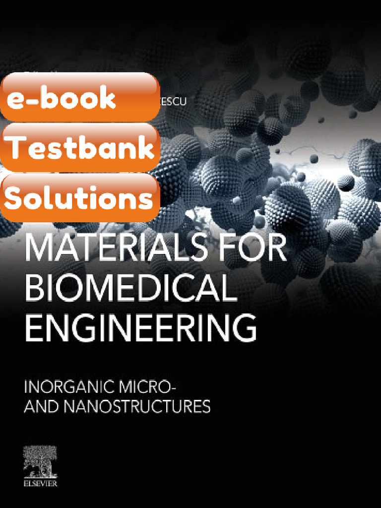 Materials for Biomedical Engineering Inorganic Micro and Nanostructures ...