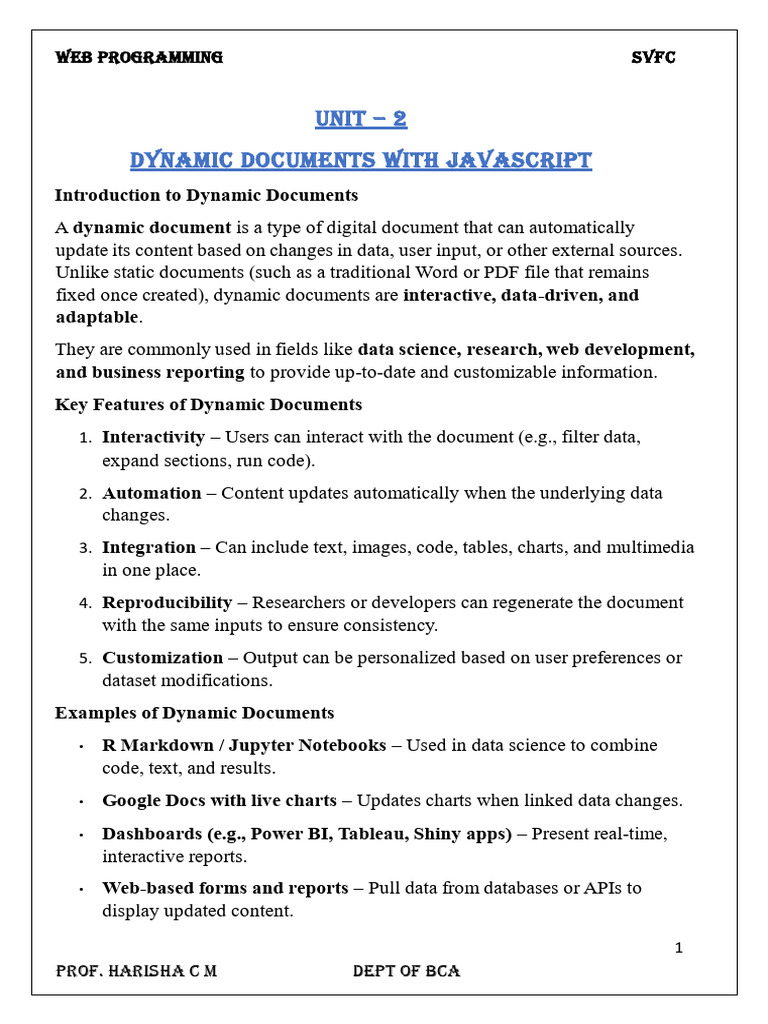 Web Programming Unit 2 | PDF | Xslt | Xml