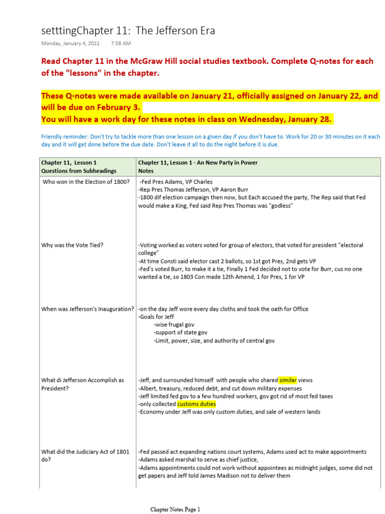 Summary of Chapter 11 Q Notes | PDF | Government | Political Law