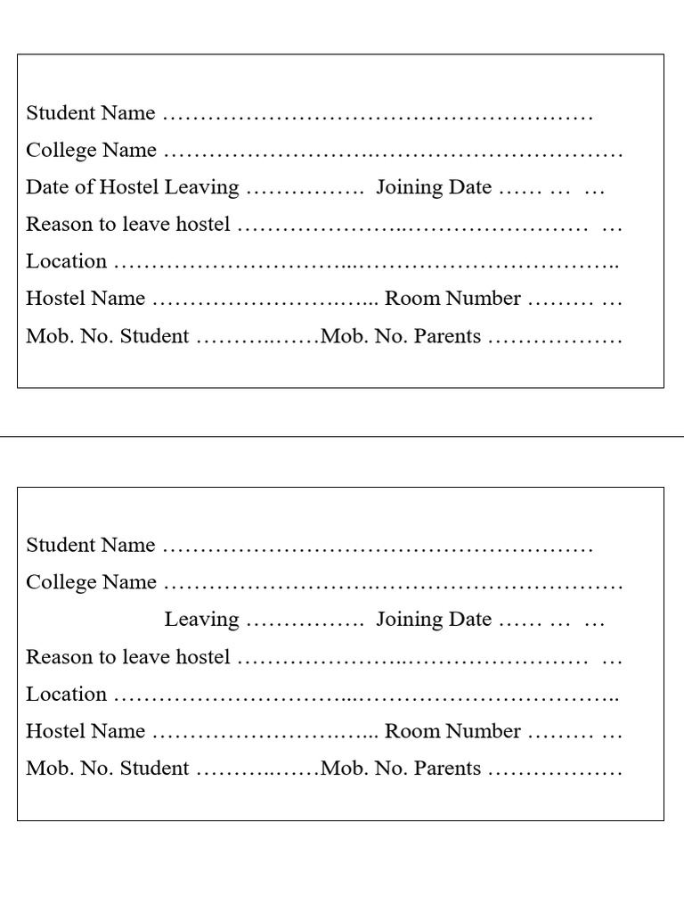 Hostel | PDF