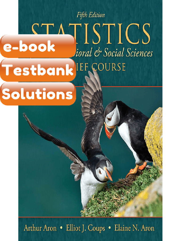 Testbank - Statistics For The Behavioral and Social Sciences A Brief ...