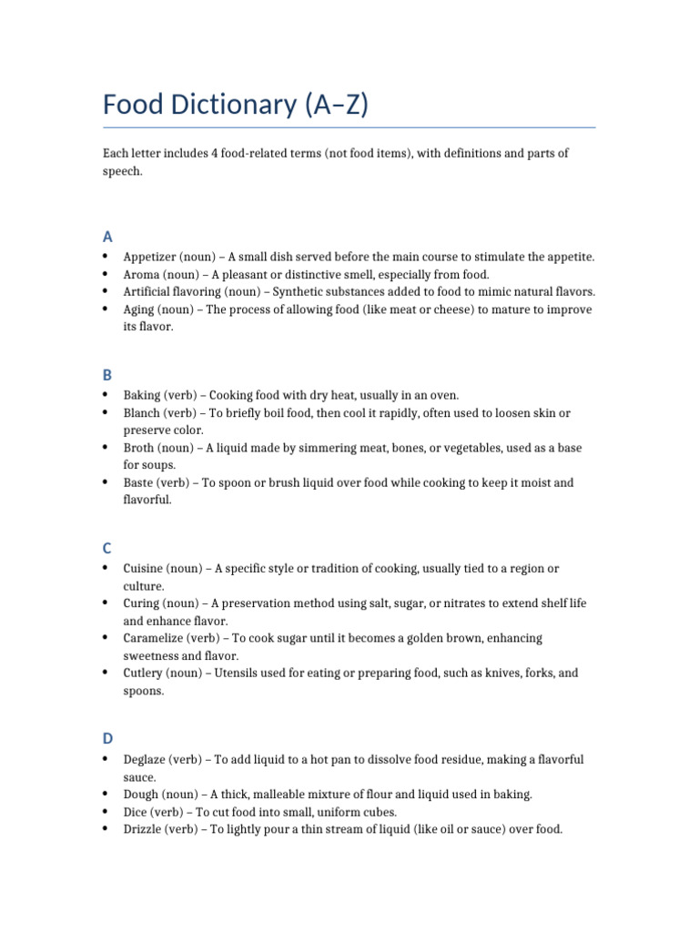 Foods | PDF | Cooking | Foods