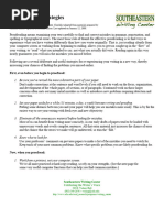 Redrafting, Editing & Proofreading Guide | PDF | Proofreading | Linguistics