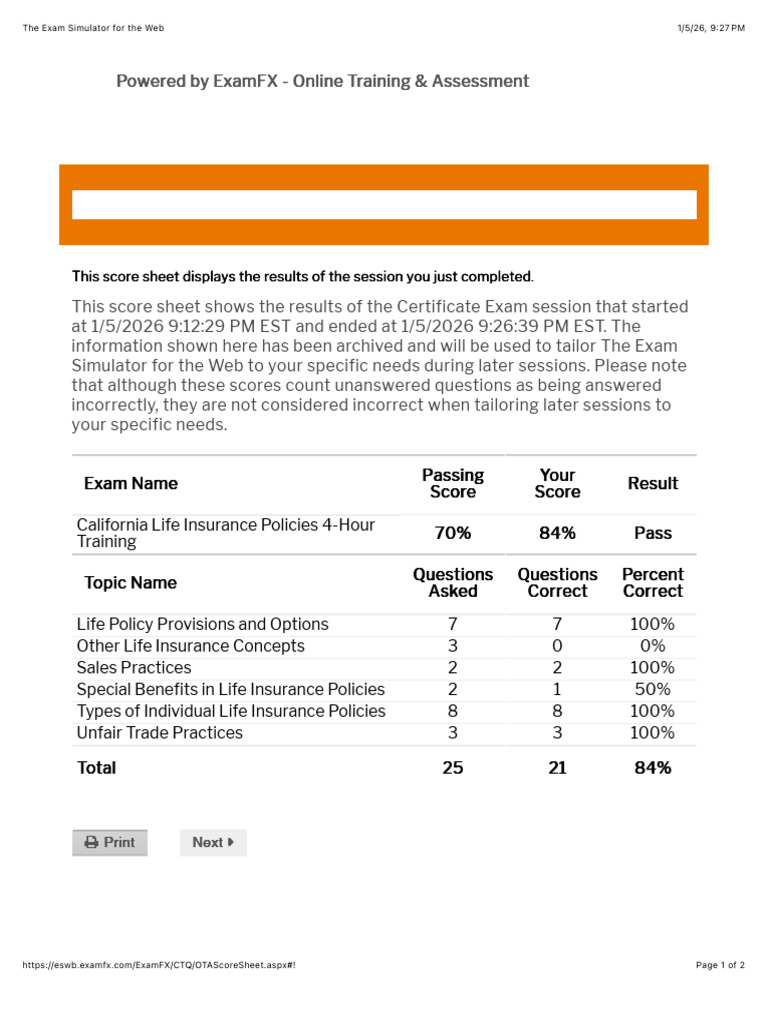 The Exam Simulator For The Web | PDF