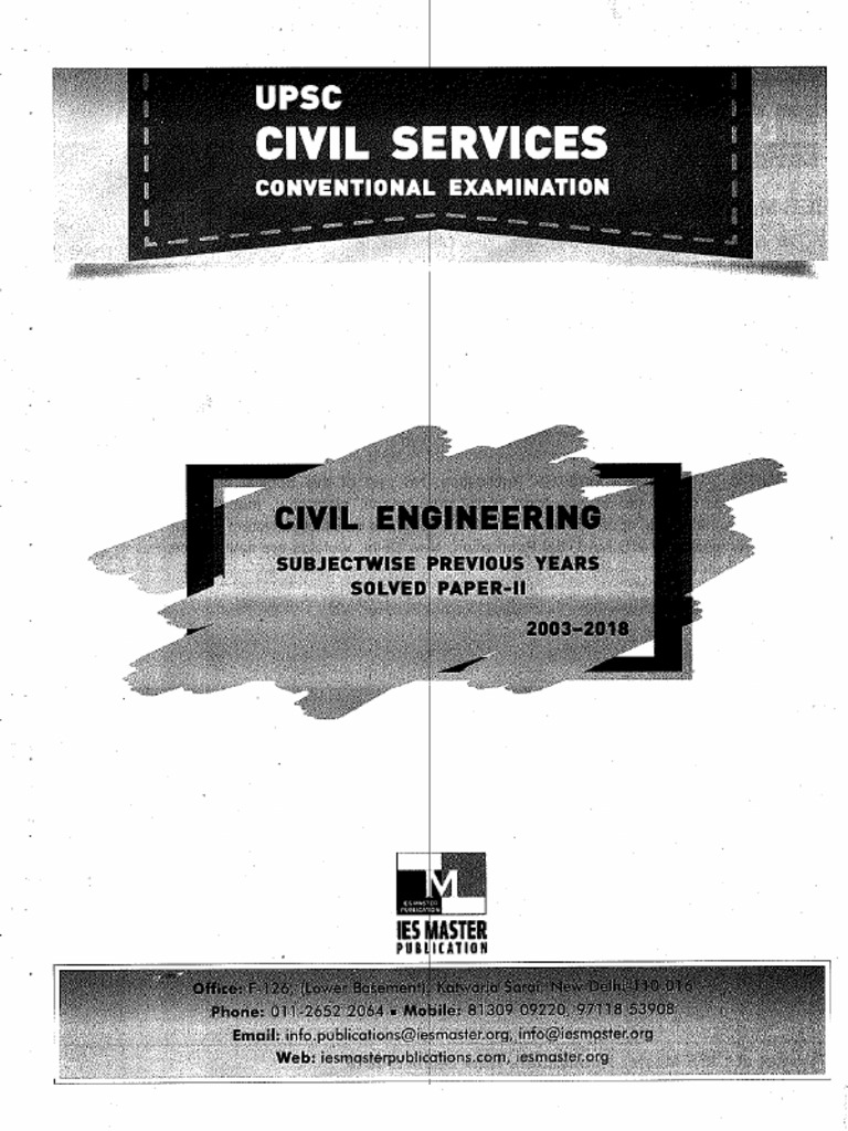 Civil Services v2 Conventional Civil | PDF