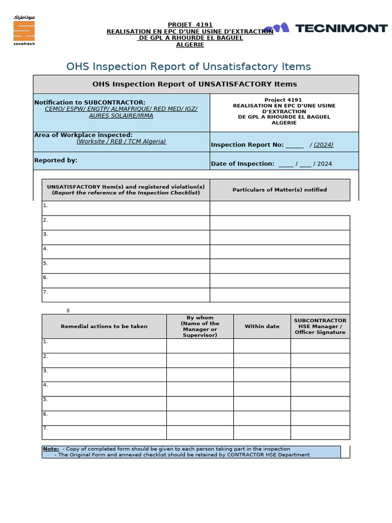 Ohs Template | PDF