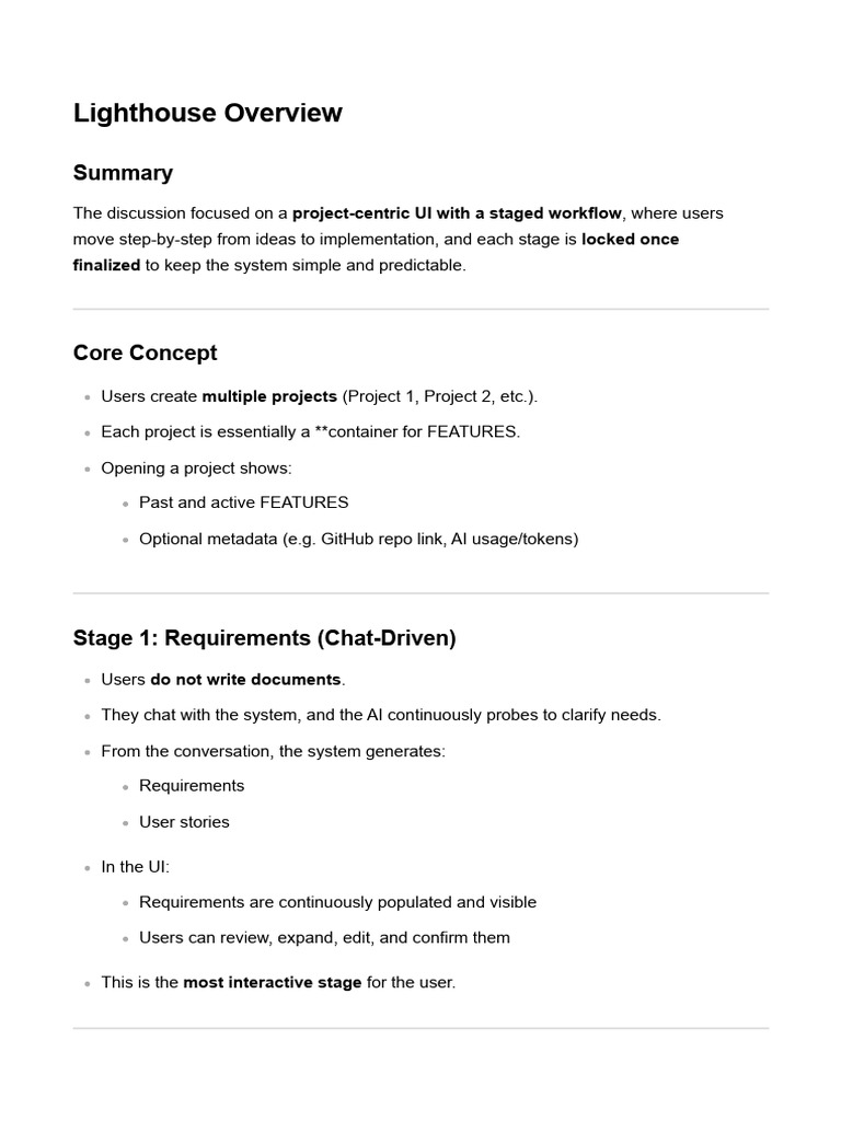Lighthouse Overview | PDF